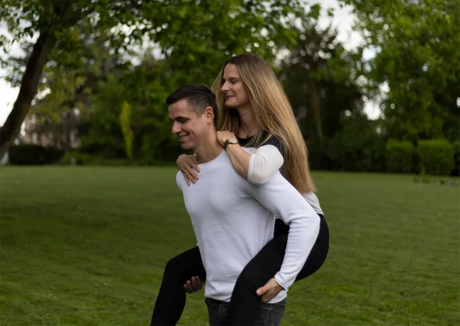 Paarshooting im Park