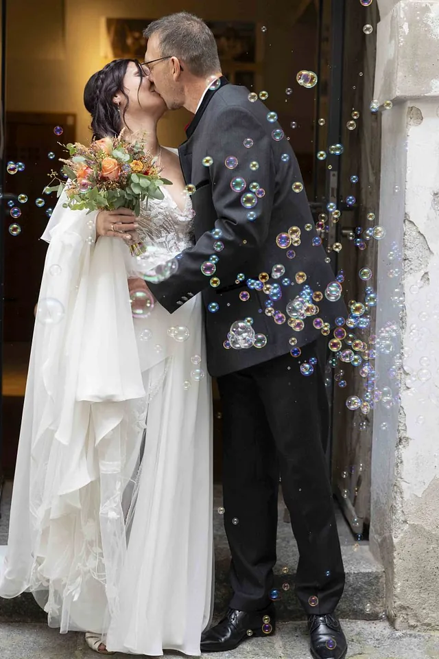 Romantische Hochzeit Auszug Ruine Ehrenberg
