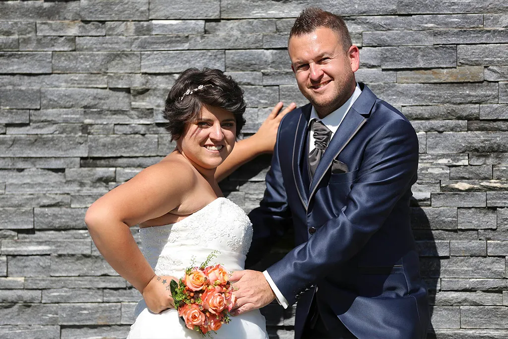 Annika und Daniel Hochzeitspaar - Hochzeitsfotografie - Tirol