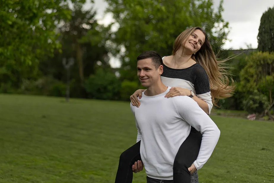 Paarshooting im Park